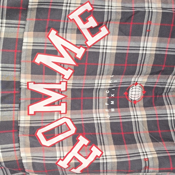 Boohoo Man Red Blue And White Plaid Men Size XL - Picture 8 of 11
